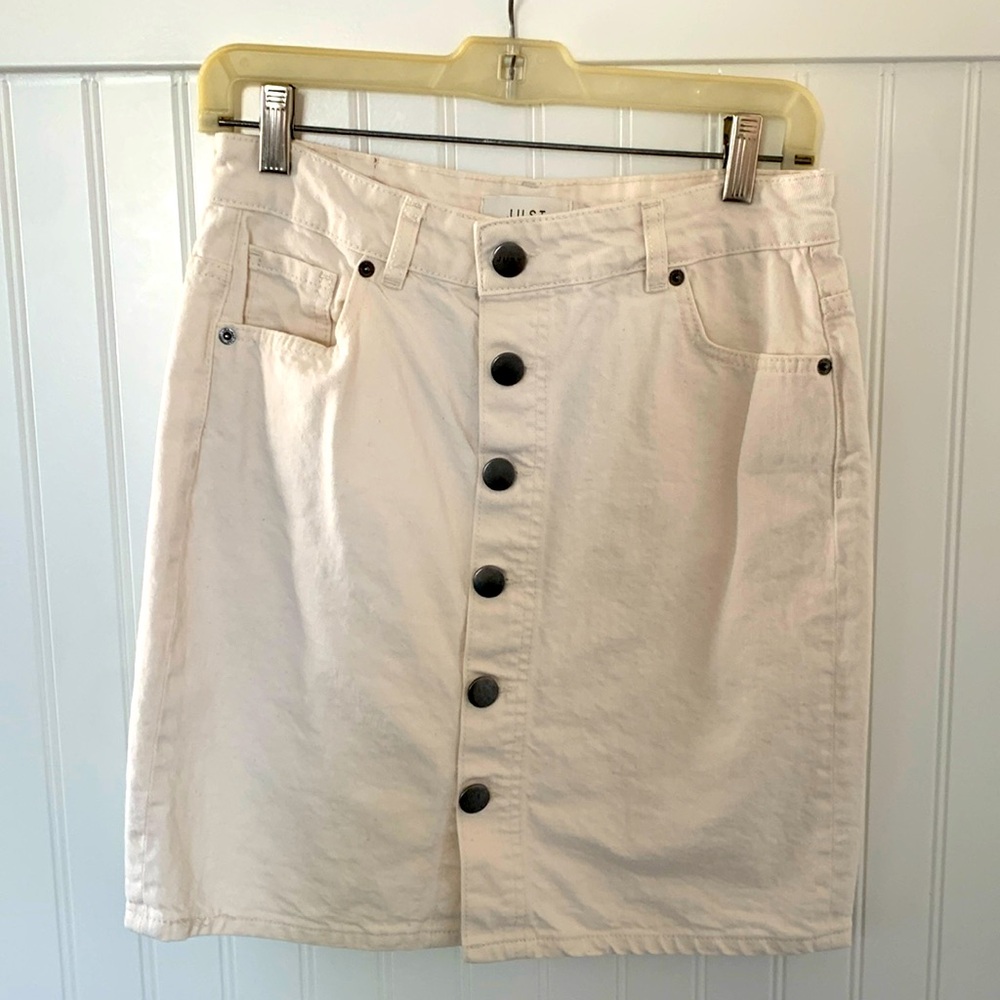 Just cotton mini skirt